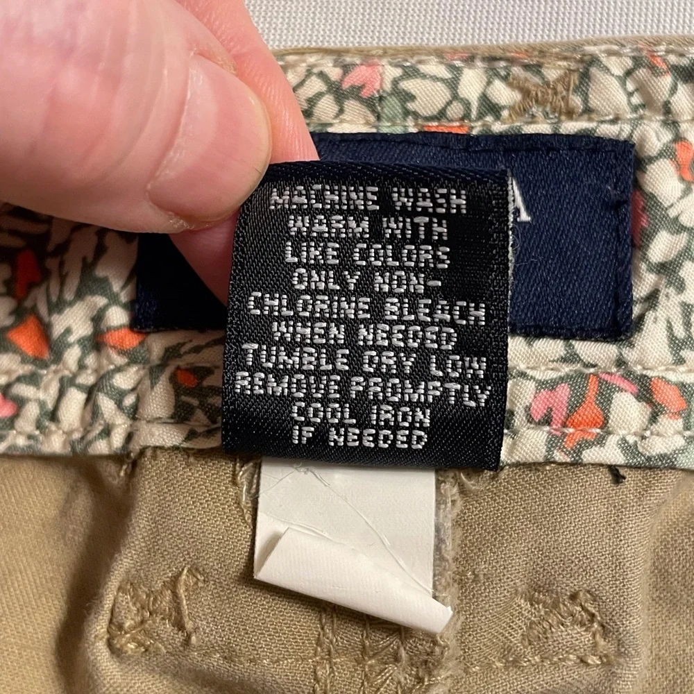 Sonoma Life & Style Bermuda Shorts Khaki Size 4P